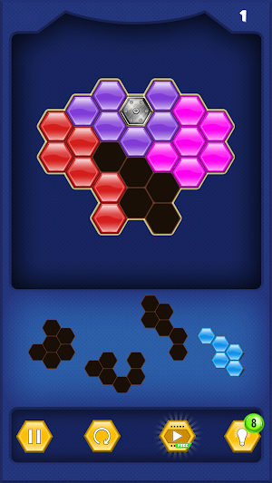 Legendary Hexa Puzzle Block Ga Screenshot 3