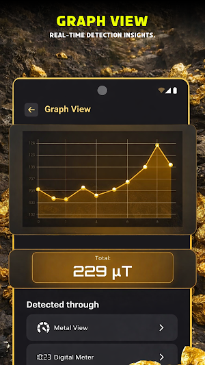 Metal Detector app Screenshot 1