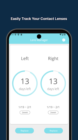 Lens Manager - Contact Lens Screenshot 1