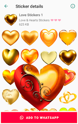 Love Stickers for chat for WhatsApp Screenshot 2