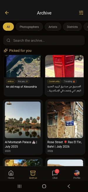 Alexandria Archive Screenshot 2