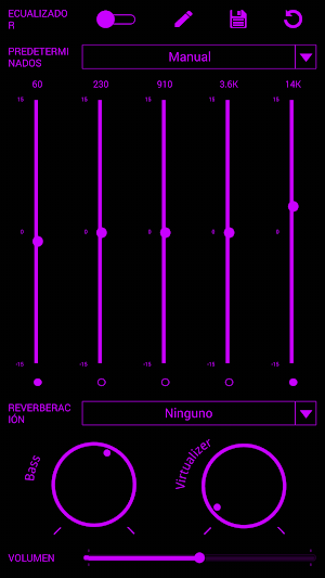 SKIN PLAYERPRO V3 NEON PURPLE Screenshot 3