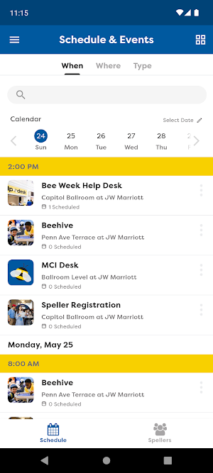 Bee Week Guide Screenshot 2