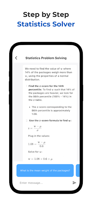 Statistics Solver: Statikia Screenshot 1
