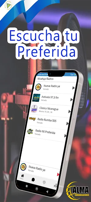 NicaApp Radios Screenshot 3