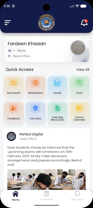 Perfect Digital Screenshot 1