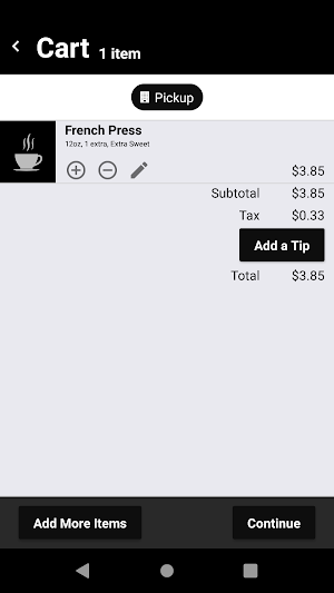 Cavallo Espresso Screenshot 3
