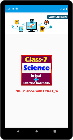 7th class science solution ncert | Notes Screenshot 0