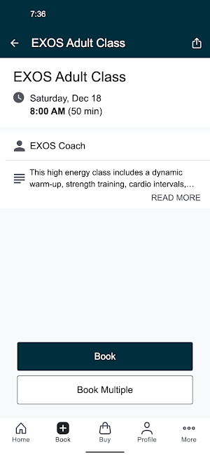 Sports Performance Institute Screenshot 2