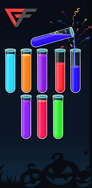 Water Color Sort – Puzzle Game Screenshot 3