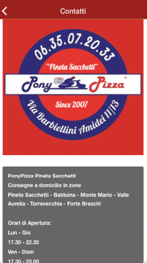 Pony Pizza Pineta Sacchetti Screenshot 1