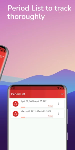 EasyPeriod - Period Tracker Screenshot 1