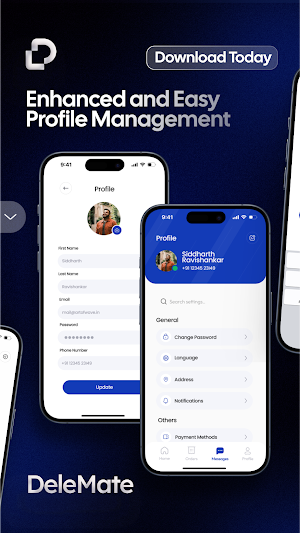 DeleMate - Connect Travellers Screenshot 2