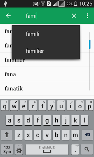 Kamus Bahasa Korea Offline Screenshot 1