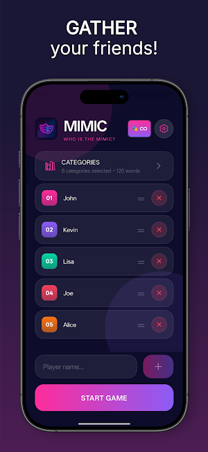 Mimic: Party Word Game Screenshot 0
