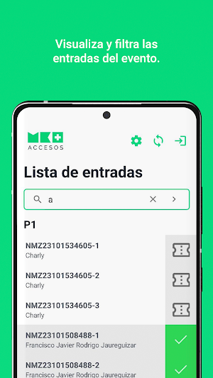 MusikazeAccesos Screenshot 3