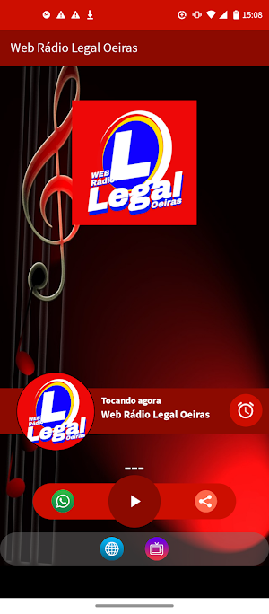 Web Rádio Legal Oeiras Screenshot 1