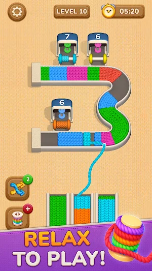Color Knit Jam: 3D Puzzle Screenshot 0