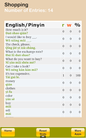 My Chinese Trainer Screenshot 2