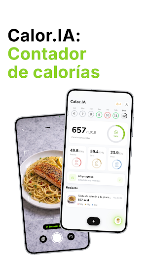 Calor.IA: Contador de Calorías Screenshot 0