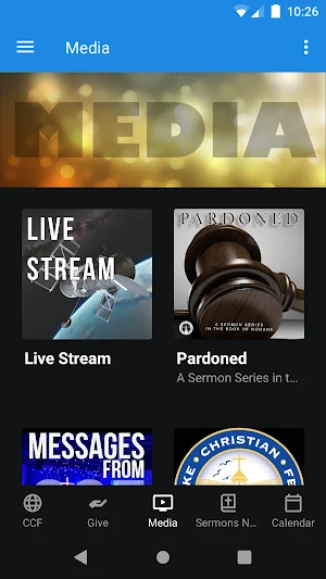 CCF LIVE Screenshot 1