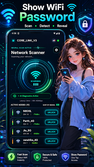 WiFi Unlocker : WiFi Password Screenshot 0