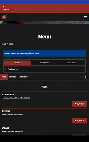 Pizza z Dvora Screenshot 2