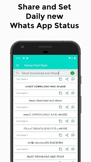 Fancy Stylish Text - cool fonts nickname generator Screenshot 3