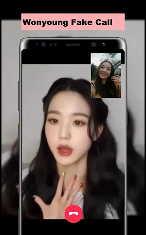 Wonyoung Fake Call Screenshot 3