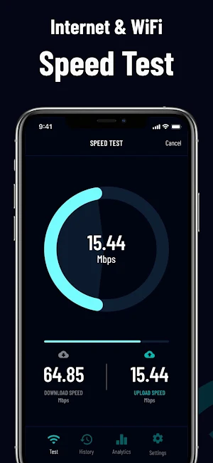 Speed Test & Wifi Analyzer Screenshot 0