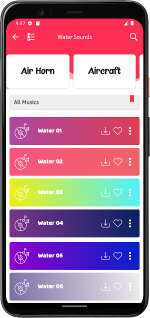 Water Sounds Screenshot 1