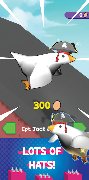 Super Flappy Chicken Game Screenshot 2