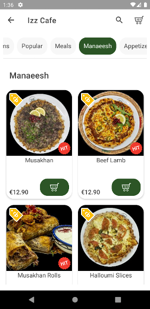 Izz Cafe Screenshot 1