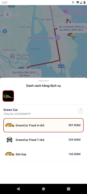 GreenCar Taxi Screenshot 3