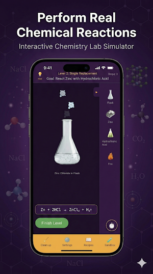 ChemLab : Chemistry Lab Sim Screenshot 1