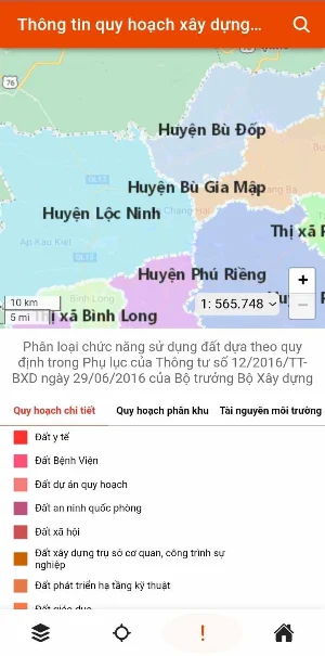 Quy hoạch xây dựng Bình Phước Screenshot 1