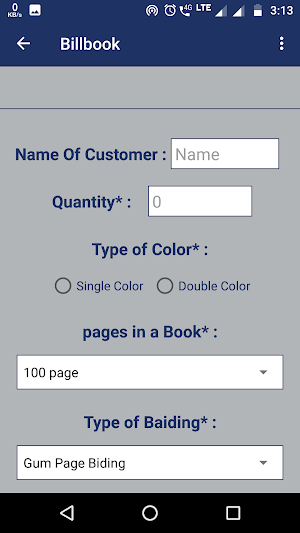 BillBook Calculator Screenshot 1