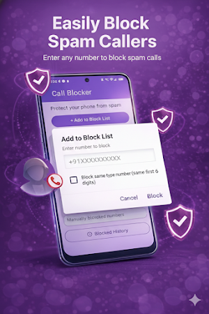Block unknown Callers  –  Spam Screenshot 1