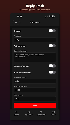 Reply Fresh Screenshot 1