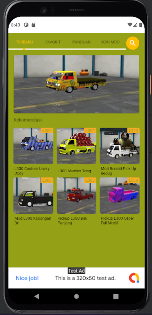 Mod Bussid L 300 Pick Up Screenshot 2