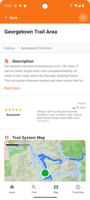 Braaply: Dirt Bike Trail Maps Screenshot 3