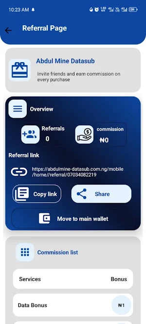 Abdul Mine Datasub Screenshot 3