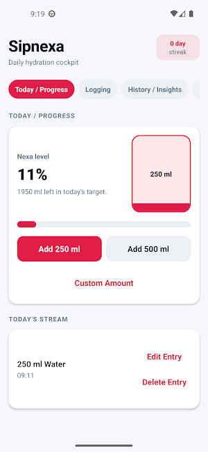 Sipnexa Screenshot 3