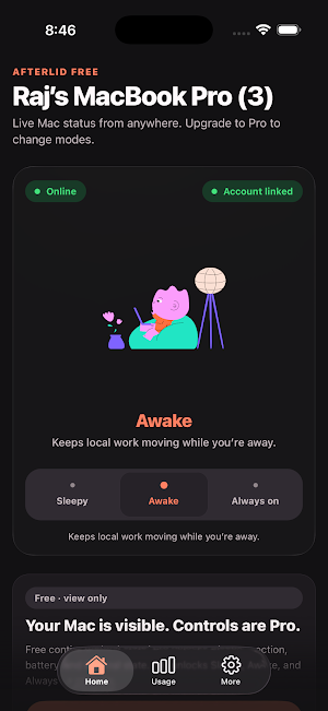 AfterLid Screenshot 0