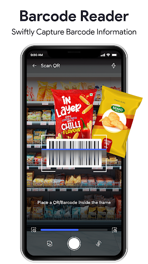 QR Code Reader Barcode Scanner Screenshot 1