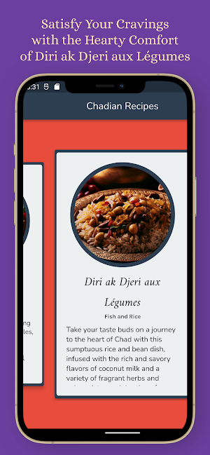 Chadian Recipes Screenshot 2