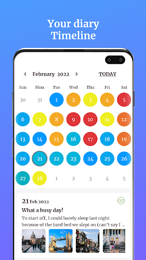 Diary & Journal with lock Screenshot 2