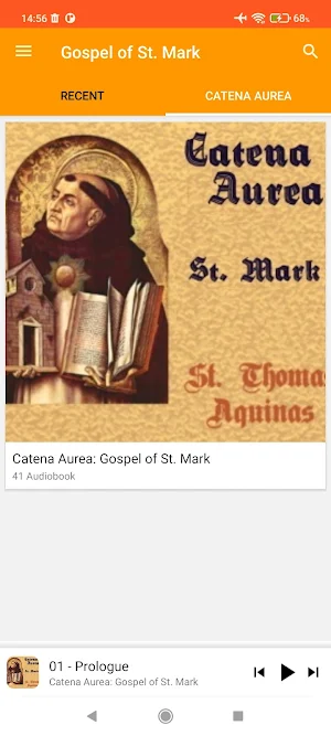 Catena Aurea - Gospel of Mark Screenshot 1