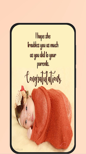 newborn congratulations Screenshot 2