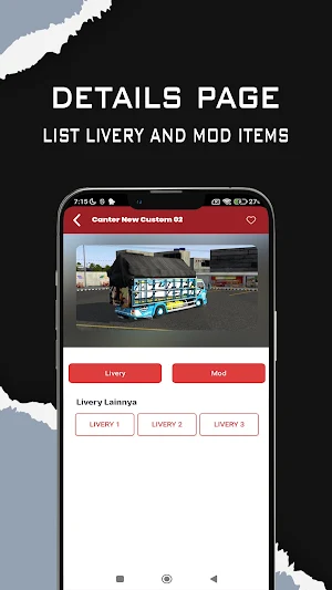 Mod Truk Canter Oleng Bussid Screenshot 1